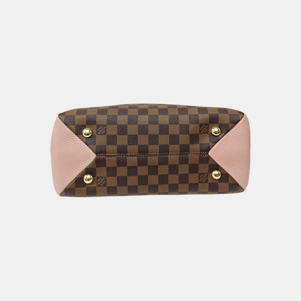BRITTANY BB Damier Ebene Coated Canvas Brown