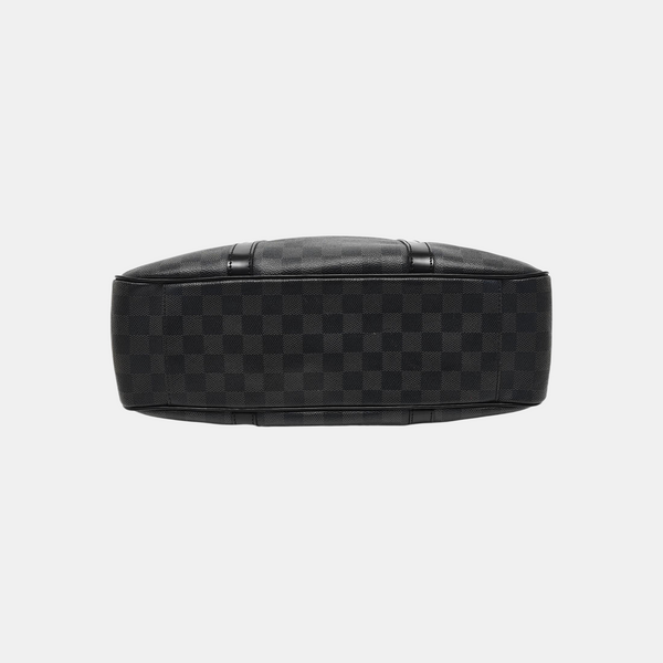 TADAO MM Damier Graphite Coated Canvas Gray