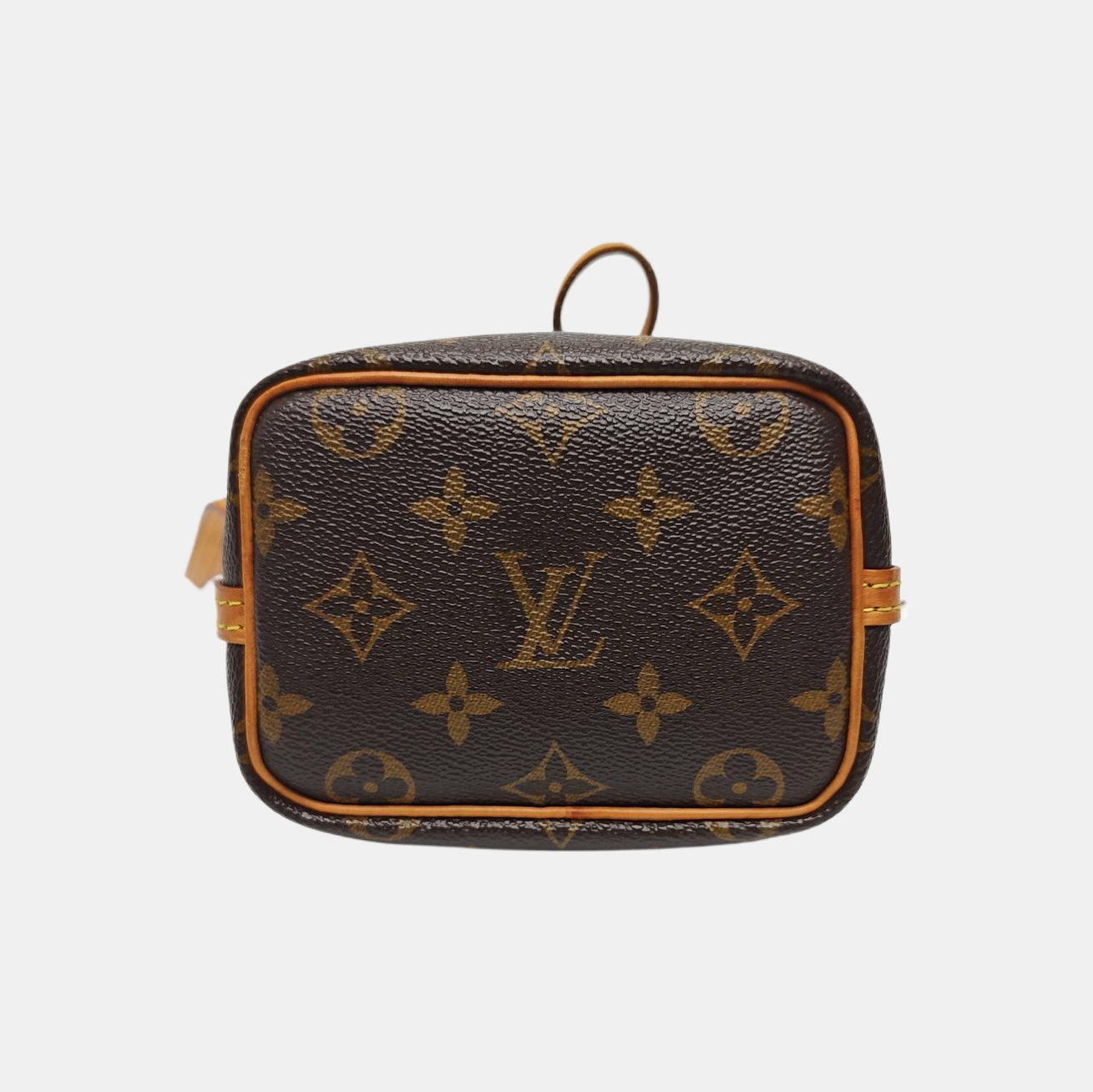 NÉONOÉ Nano Monogram Coated Canvas Brown