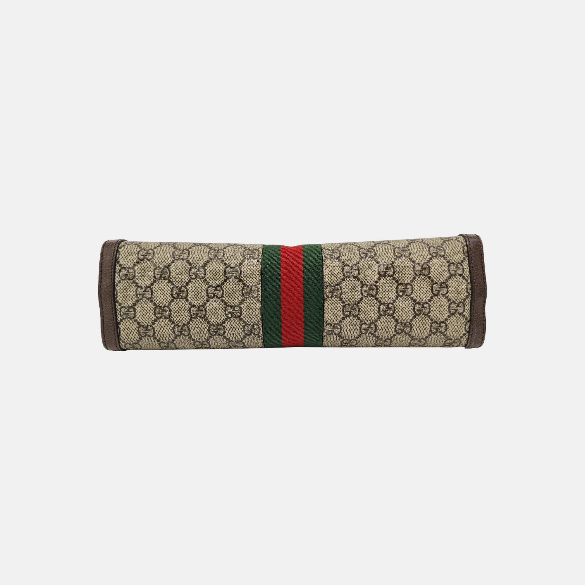 Ophidia Medium Monogram Coated Canvas Beige