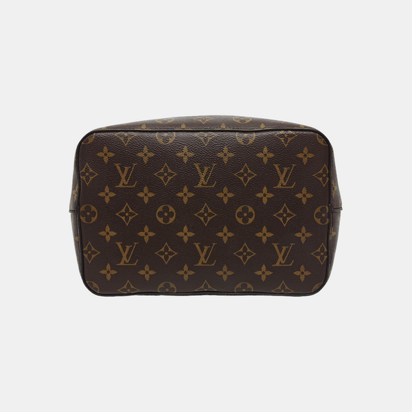 NÉONOÉ MM Monogram Coated Canvas Brown