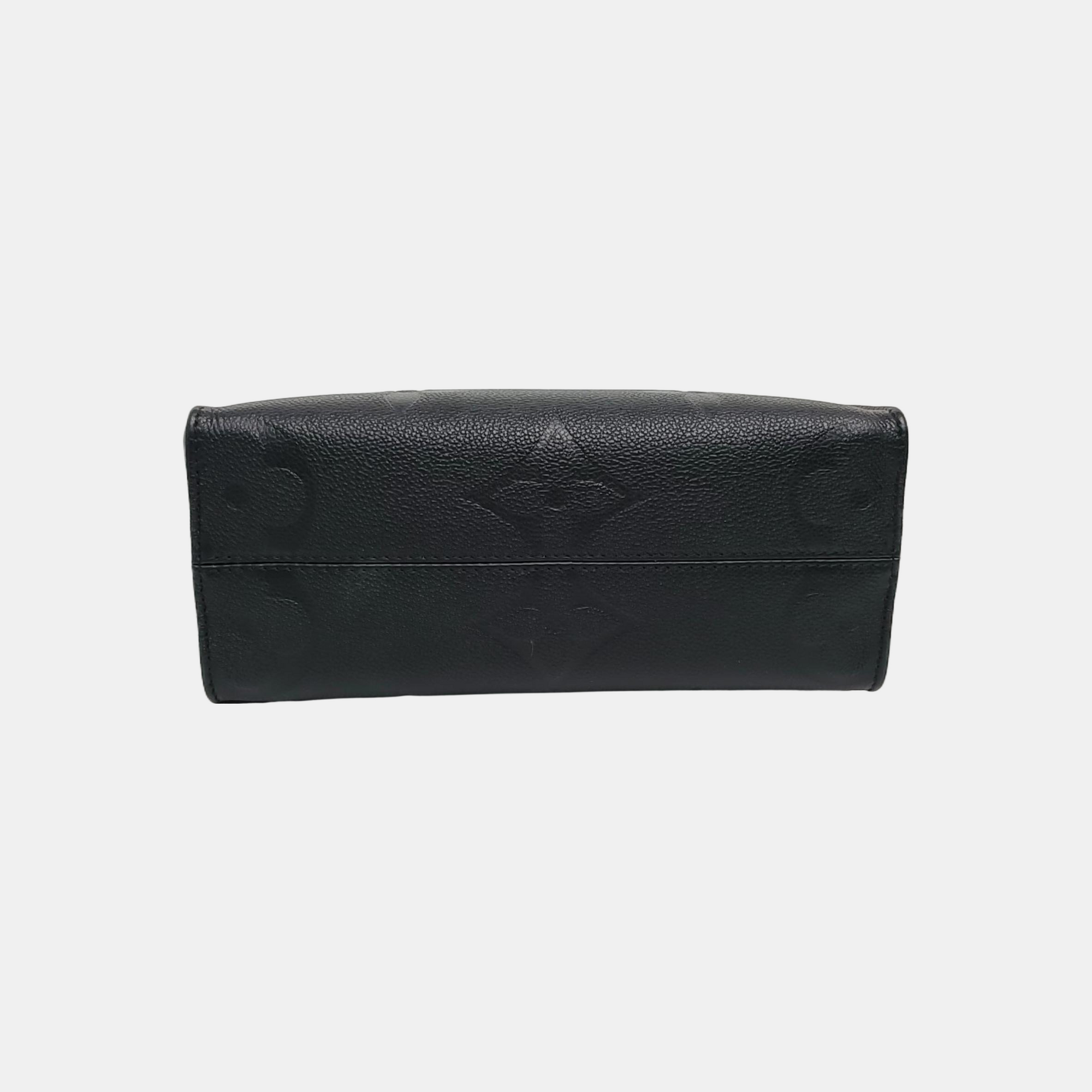 ONTHEGO PM Monogram Calfskin Black
