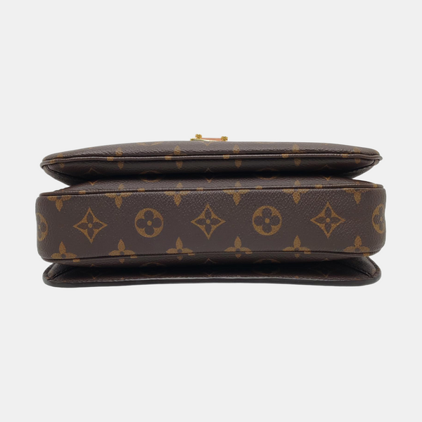 Authenticated pre-owned  MÉTIS MM Monogram Coated Canvas Brown - Shoulder Bag at Looply