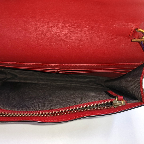 Queen Margaret Minibolsa de piel de becerro Multicolor