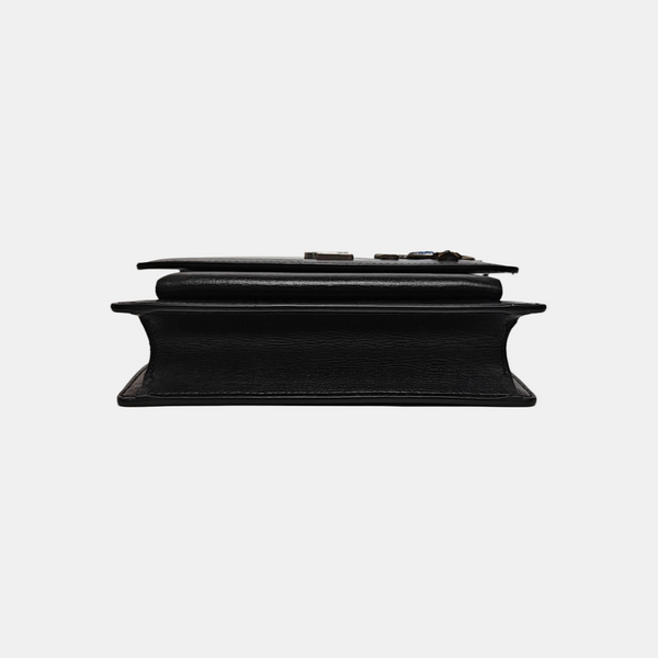 SUNSET Mini Calfskin Black