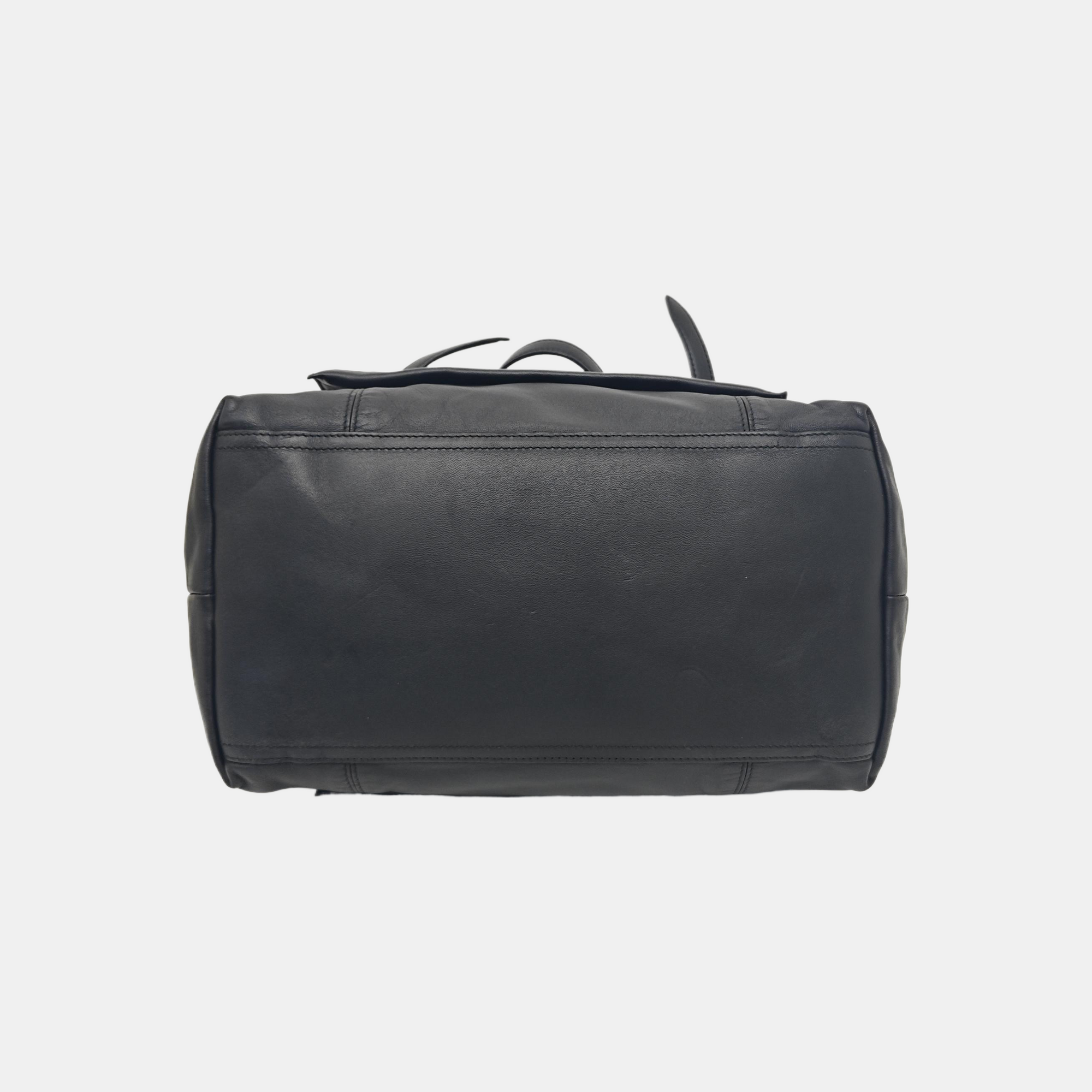 Lambskin Shoulder Bag Black