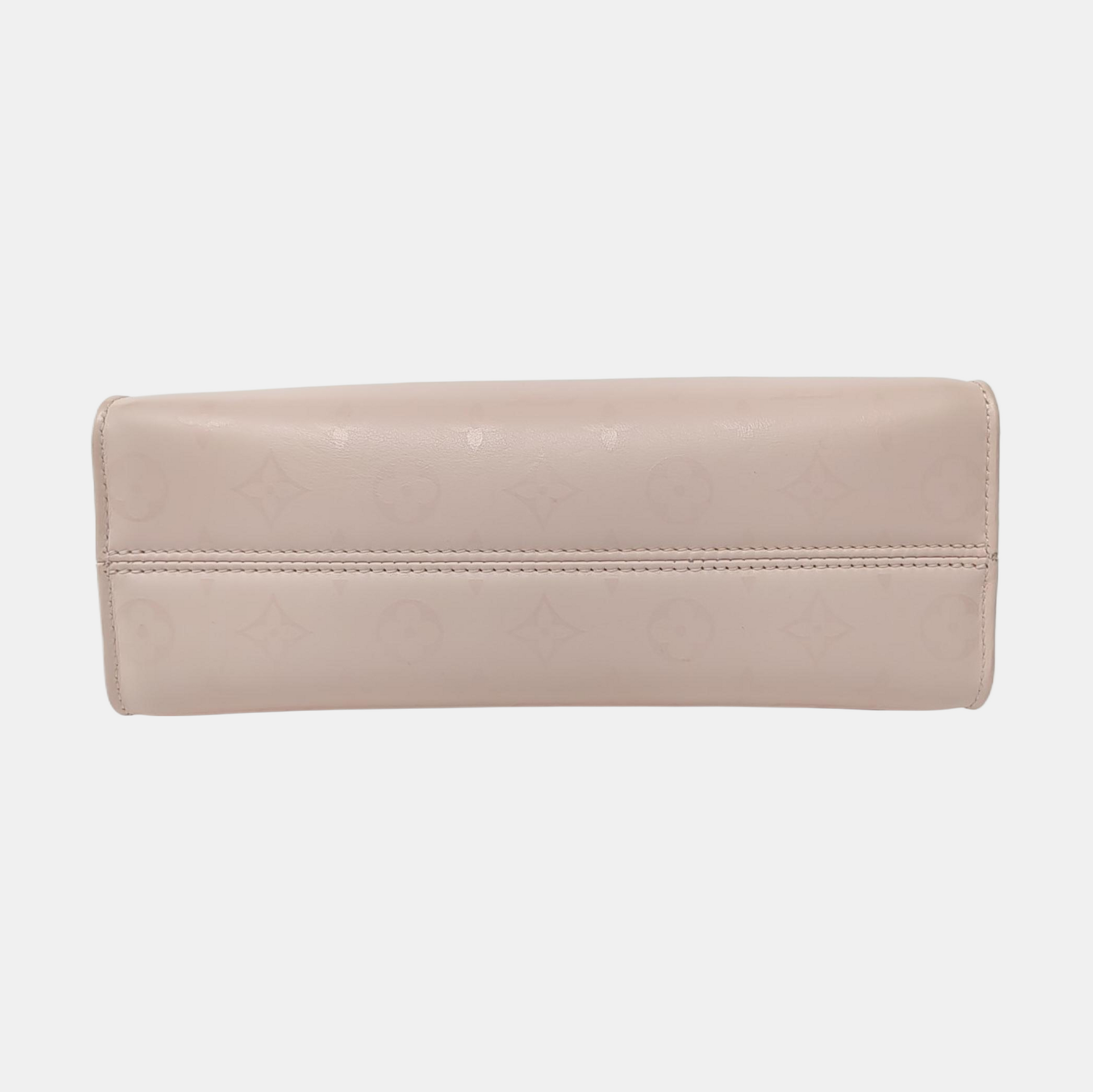 ONTHEGO Monogram Calfskin Pink