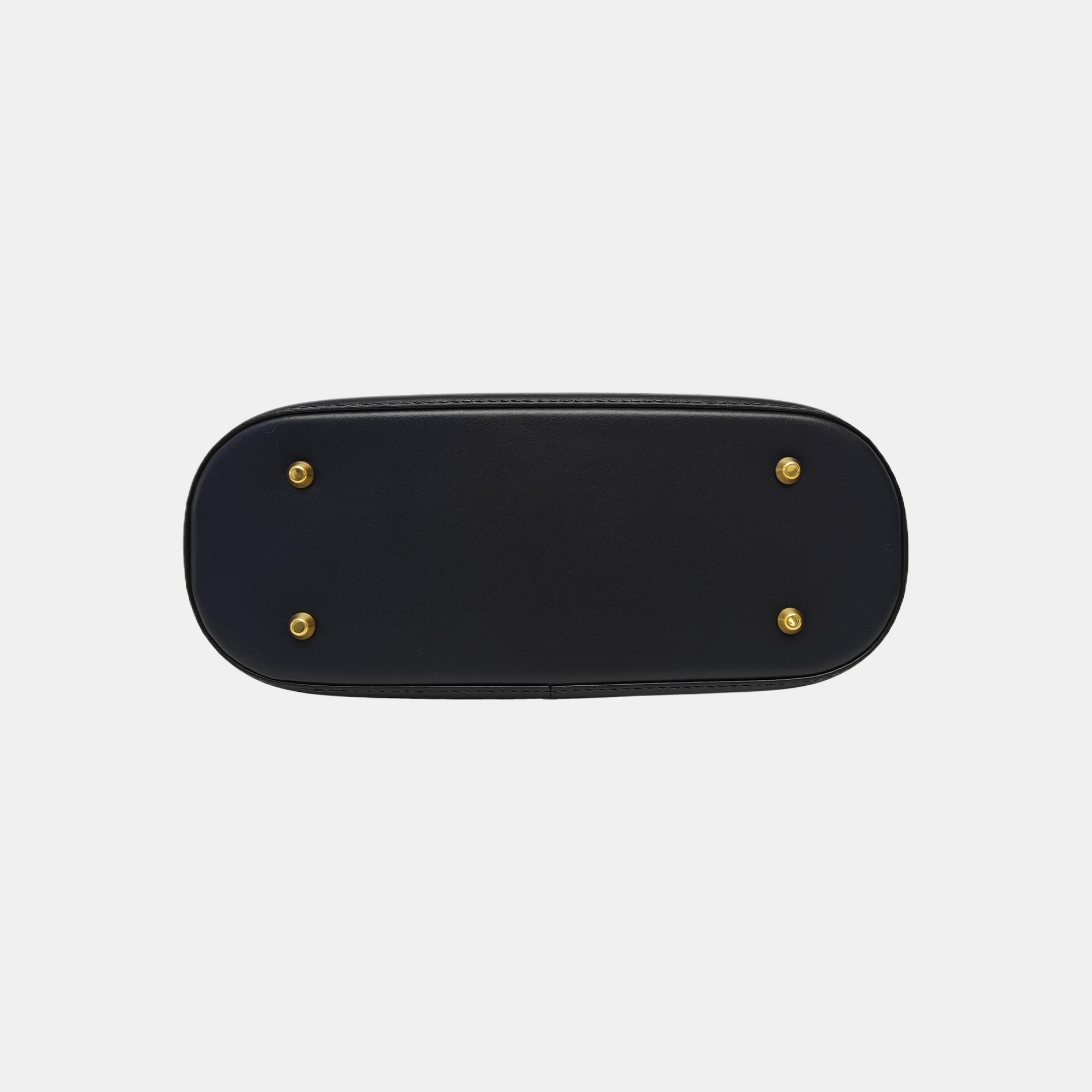 C'est Dior Medium Oblique Canvas Blue