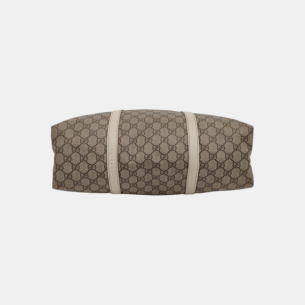 Monogram Coated Canvas Top Handle Bag Black