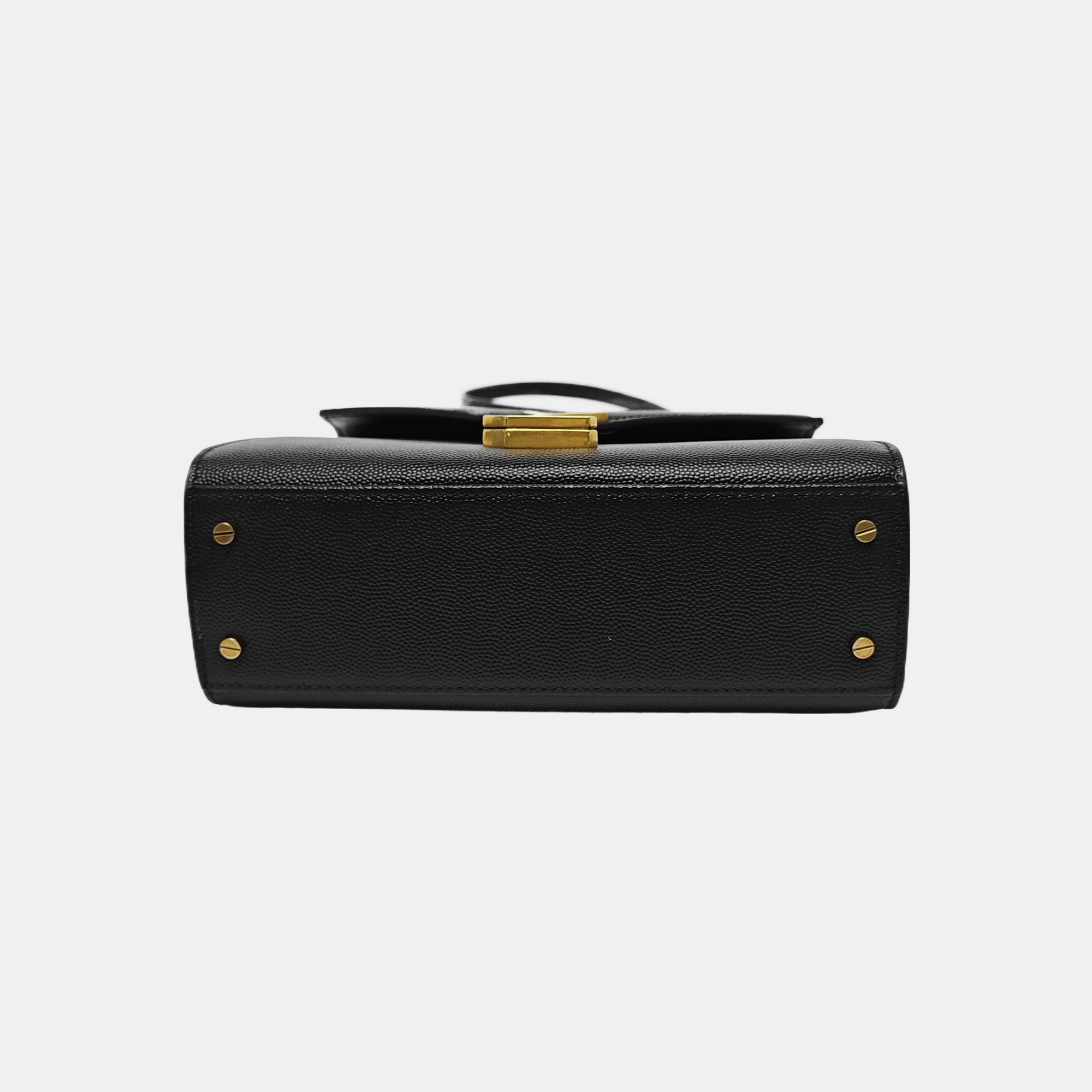 CASSANDRA Mini Calfskin Black