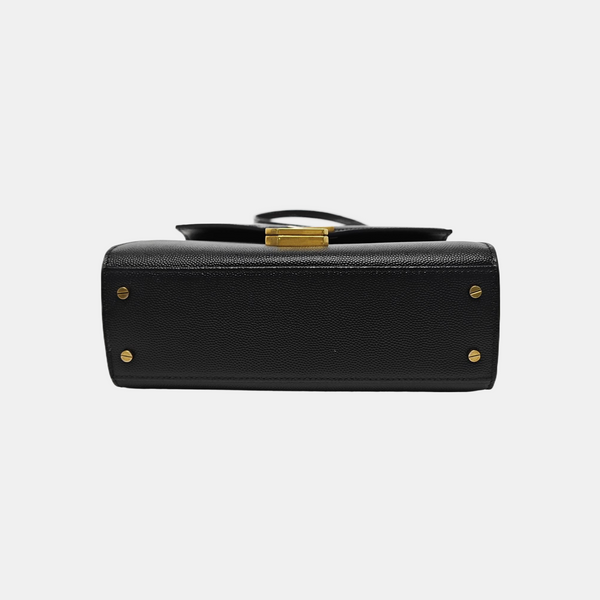 CASSANDRA Mini Calfskin Black