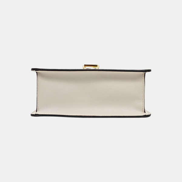Sylvie Mini Calfskin White