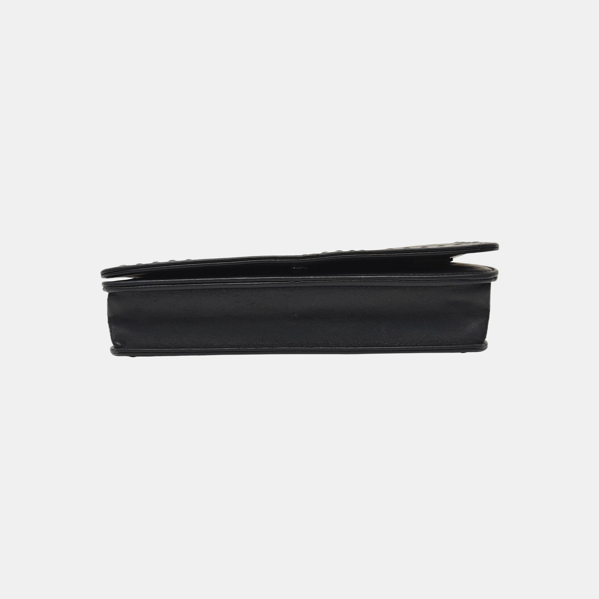 Calfskin Shoulder Bag Black