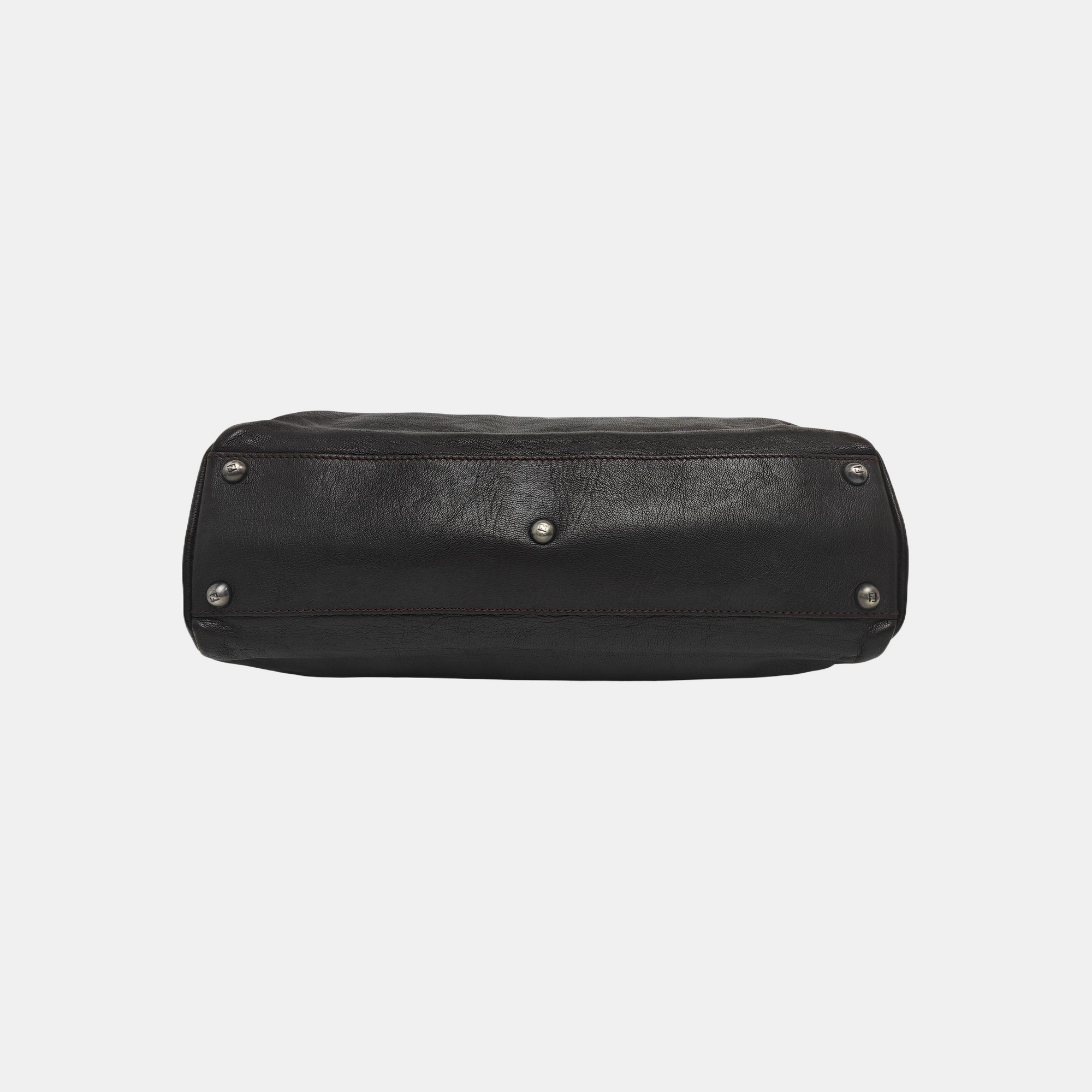Peekaboo Medium Calfskin Brown