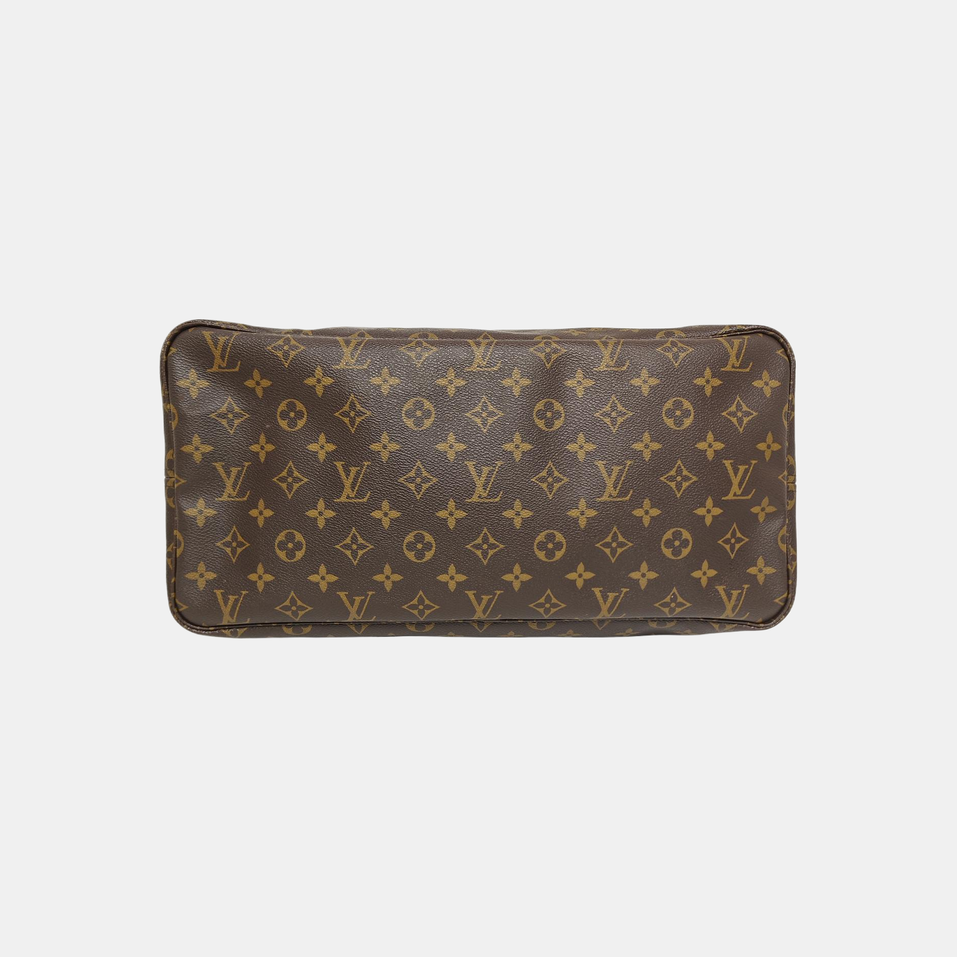 NEVERFULL GM Monogram Coated Canvas Brown
