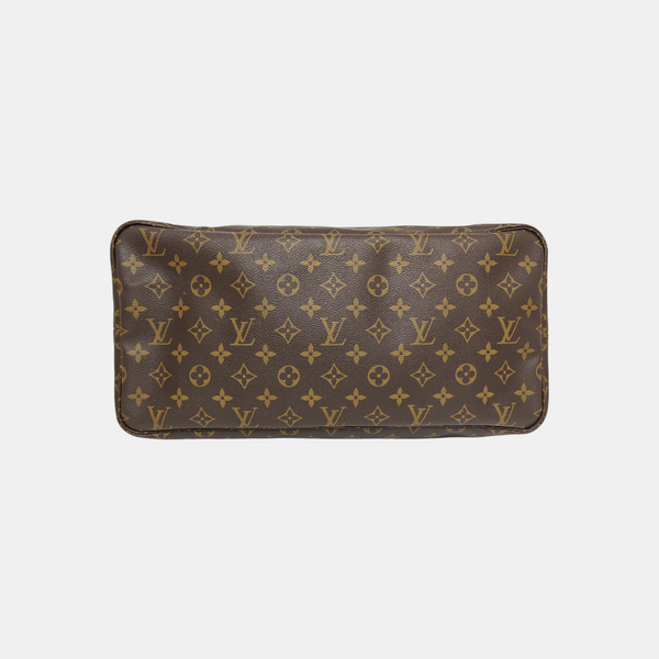 NEVERFULL GM Monogram Coated Canvas Brown