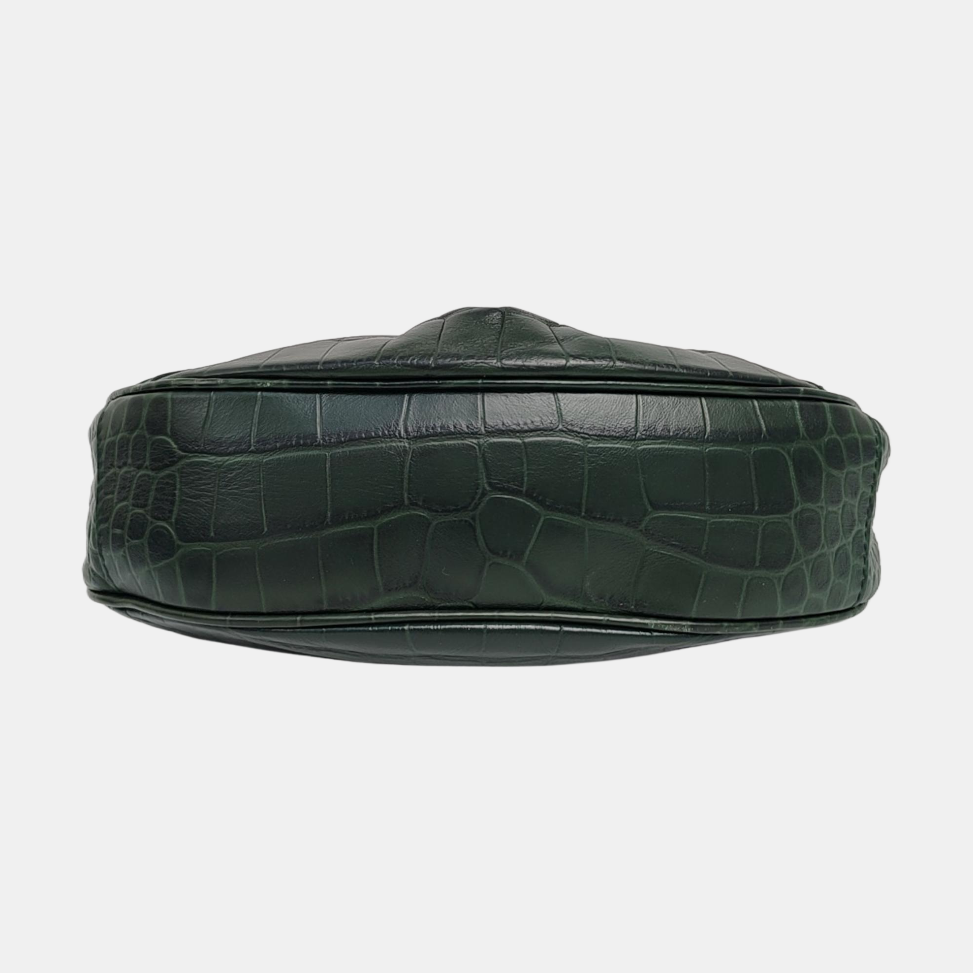 Le Cagole Small Calfskin Green