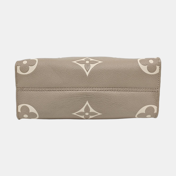 ONTHEGO PM Monogram Calfskin Gray