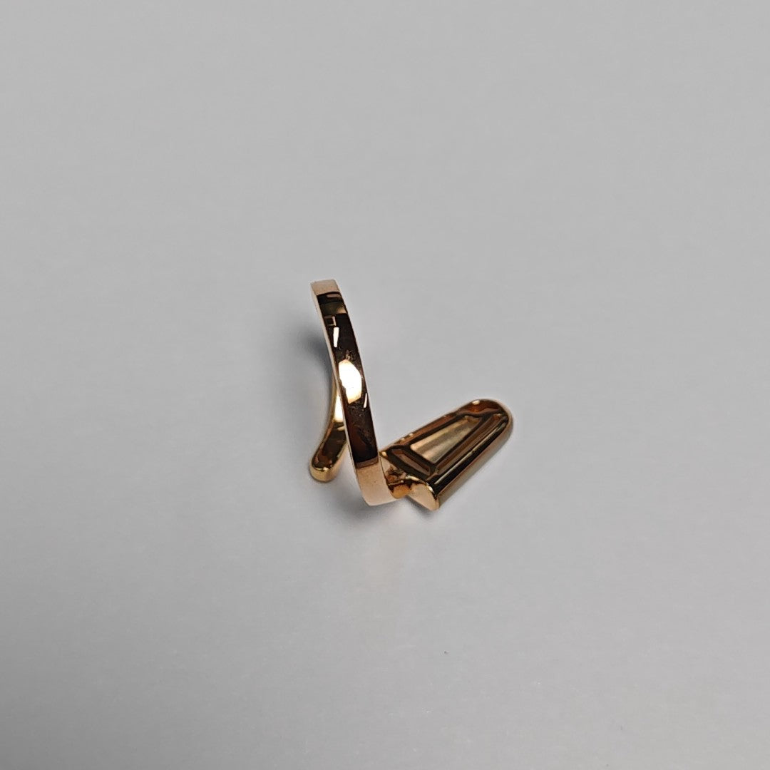 BVLGARI BVLGARI Anillo de oro rosa de 18k EU 52