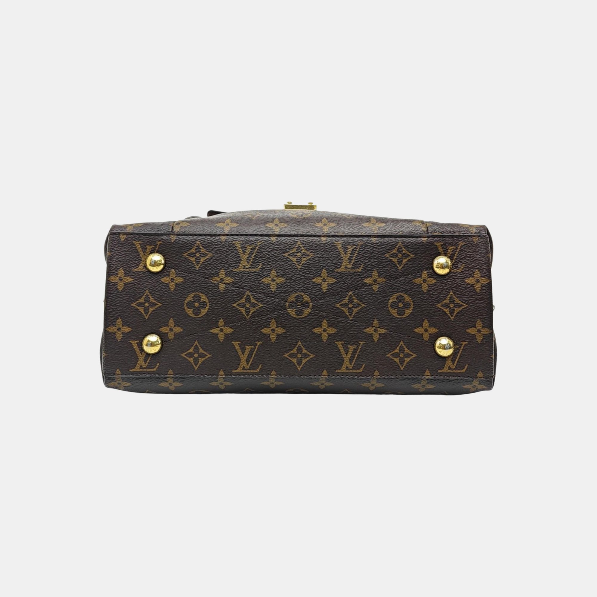 MÉTIS Monogram Coated Canvas Brown