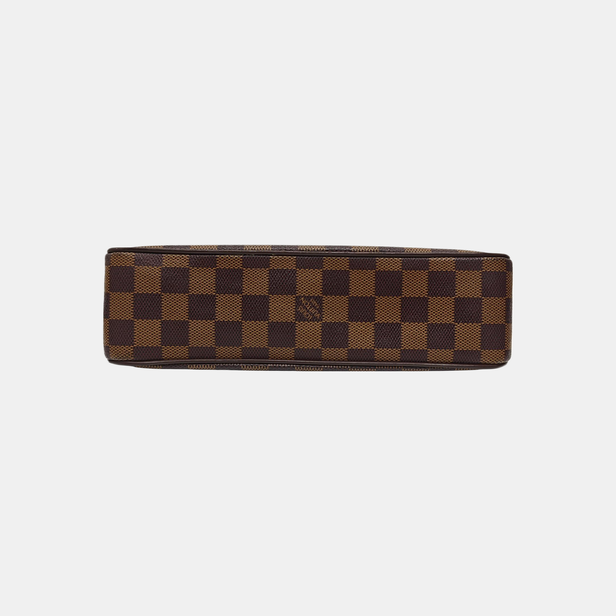 RECOLETA Damier Ebene Coated Canvas Brown