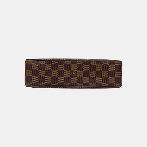 RECOLETA Damier Ebene Coated Canvas Brown