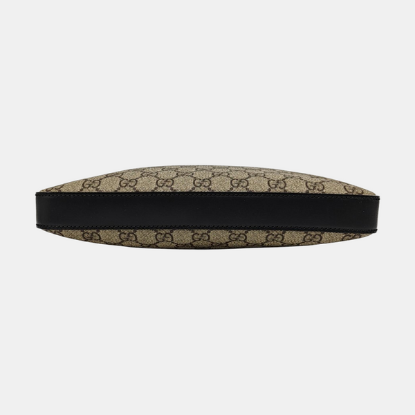 GG Supreme Monogram Coated Canvas Black