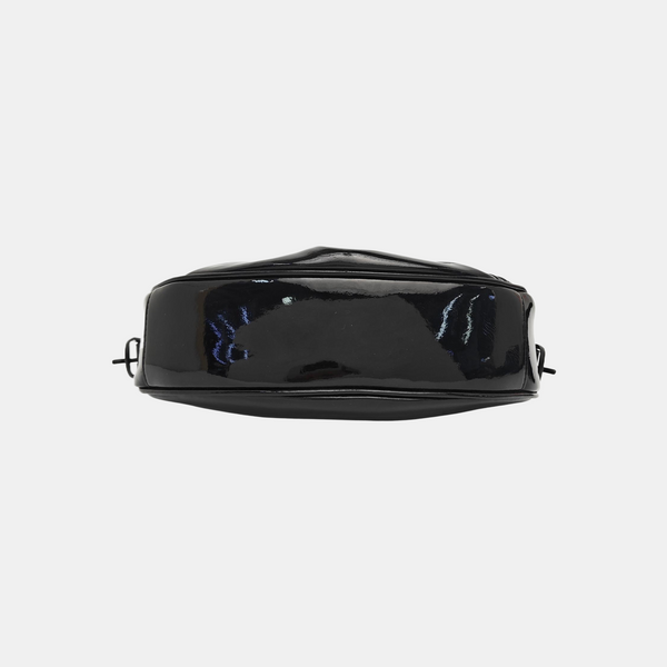Le Cagole Mini Patent Leather Black