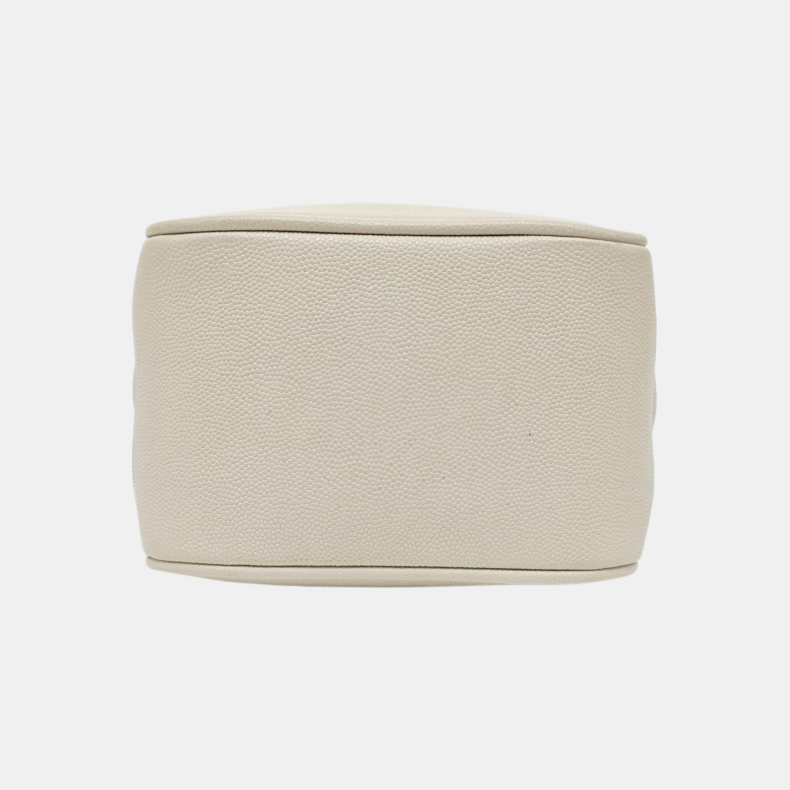 80'S VANITY Quilted Calfskin White