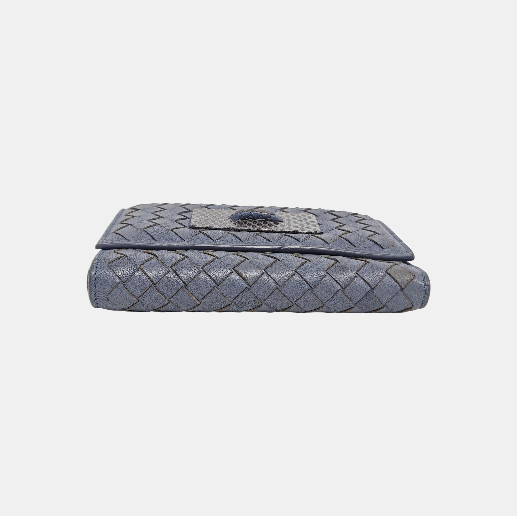Calfskin Wallet Blue