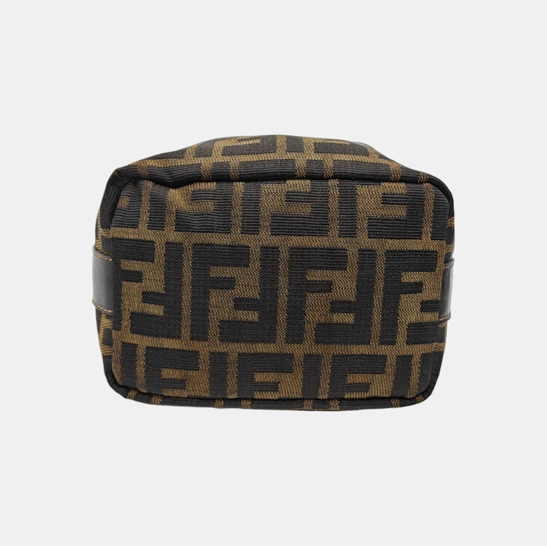 Canvas Top Handle Bag Brown