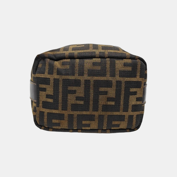 Canvas Top Handle Bag Brown