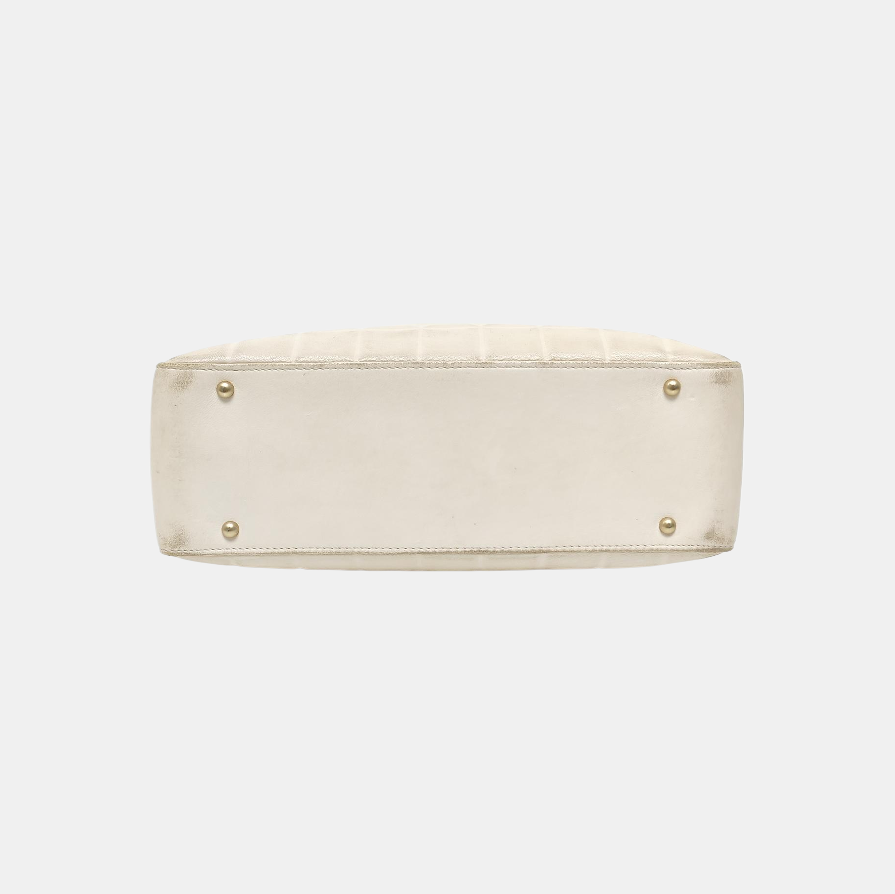 CHOCOLATE BAR Lambskin White