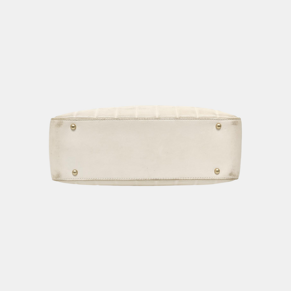 CHOCOLATE BAR Lambskin White