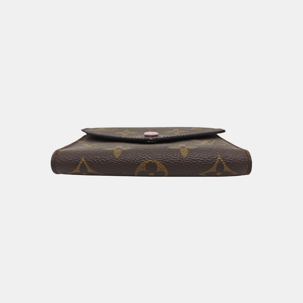 VICTORINE Monogram Coated Canvas Brown Wallet