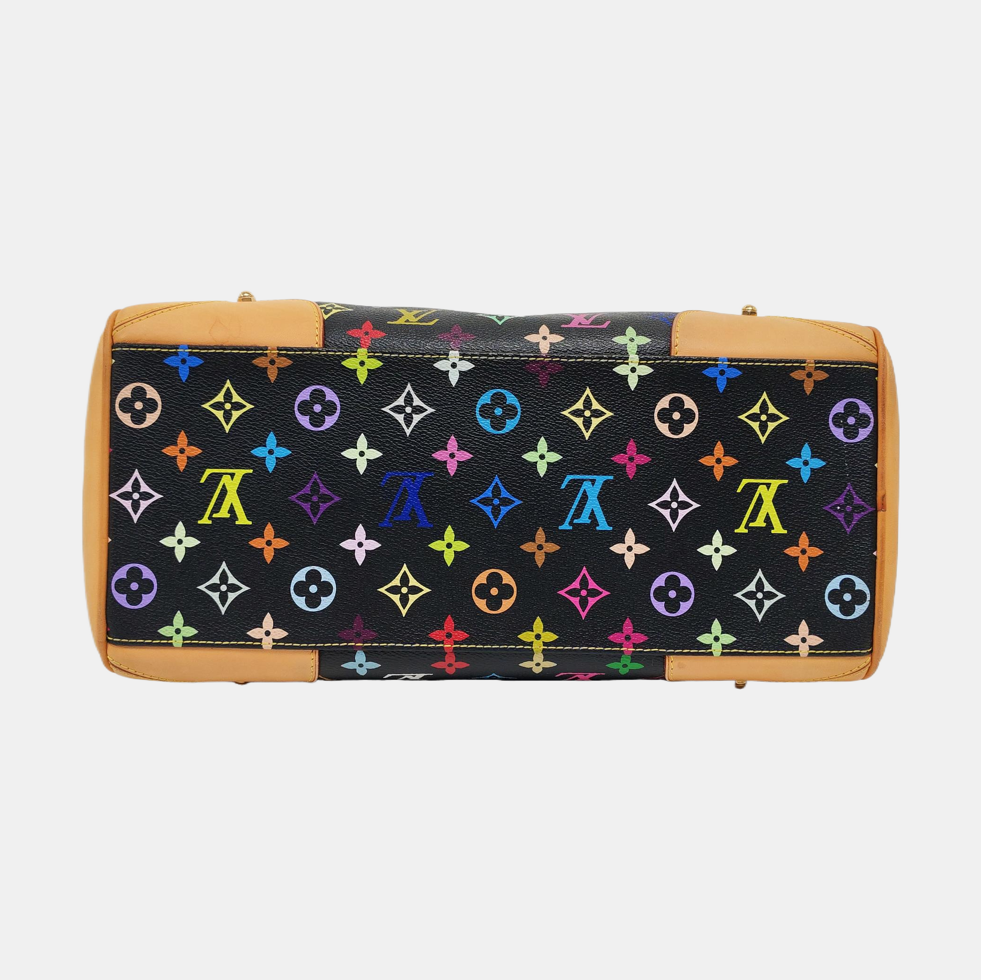 CLAUDIA Monogram Coated Canvas Black