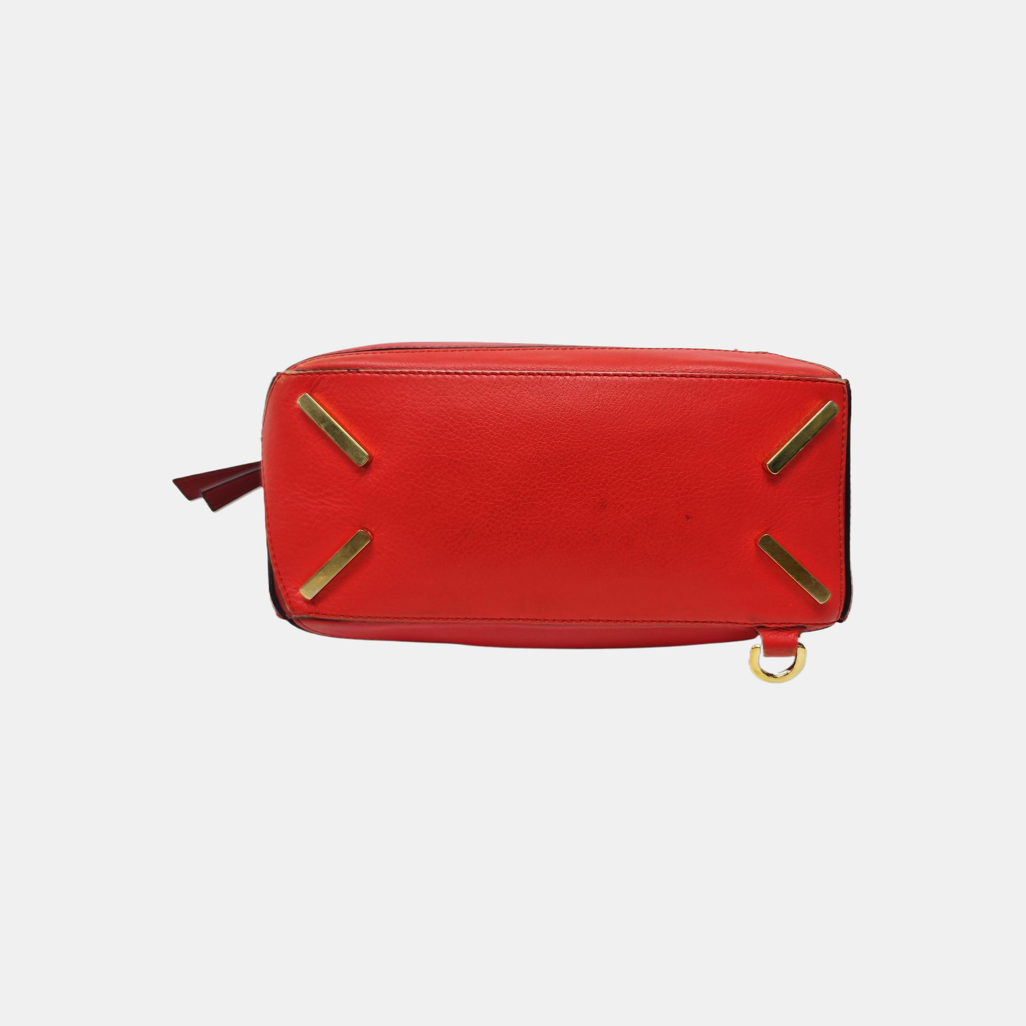 Puzzle Small Calfskin Red