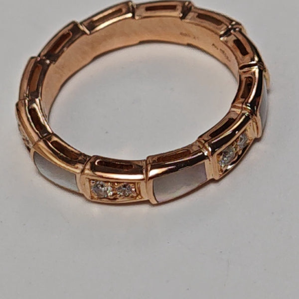 SERPENTI 18k Rose Gold Ring EU 49