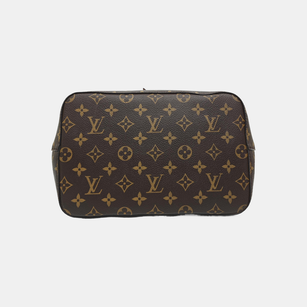 NÉONOÉ MM Monogram Coated Canvas Brown