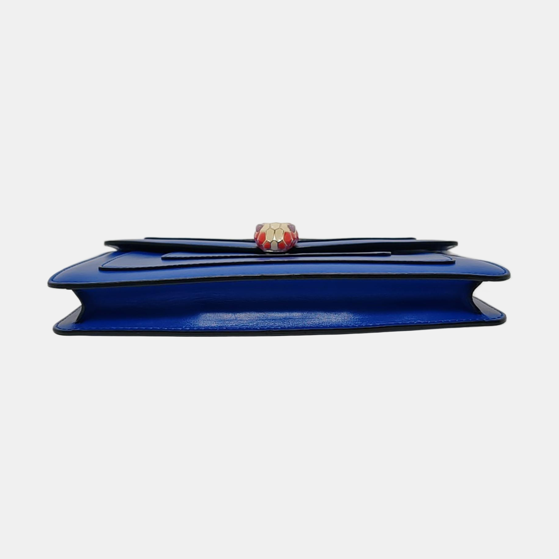 SERPENTI FOREVER Calfskin Blue