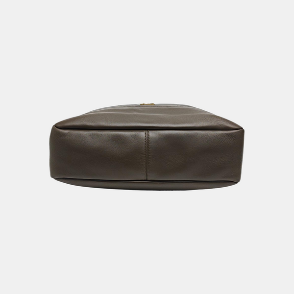 JAMIE SHOPPING Medium Quilted Lambskin Gray