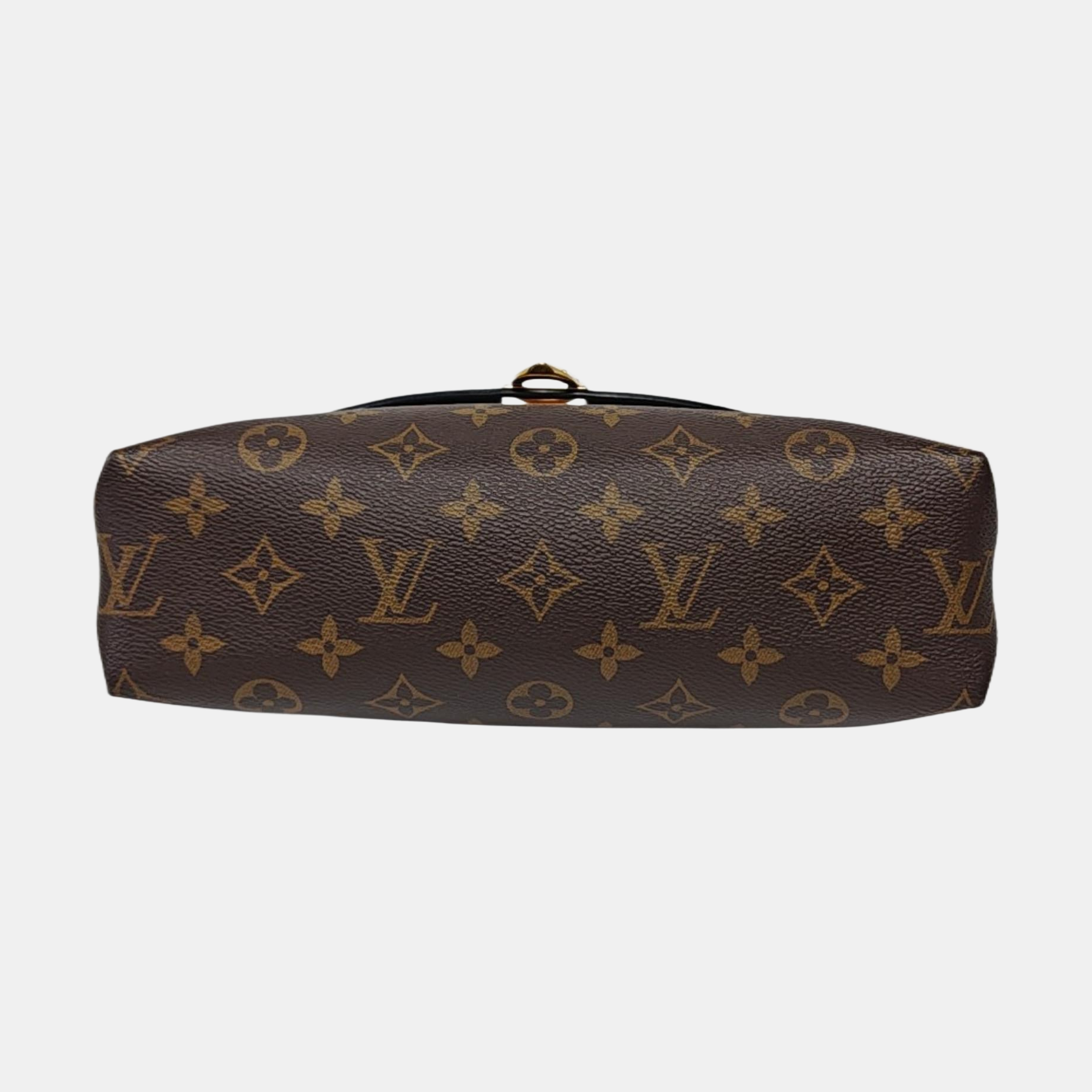 SAINT PLACIDE Monogram Coated Canvas Brown