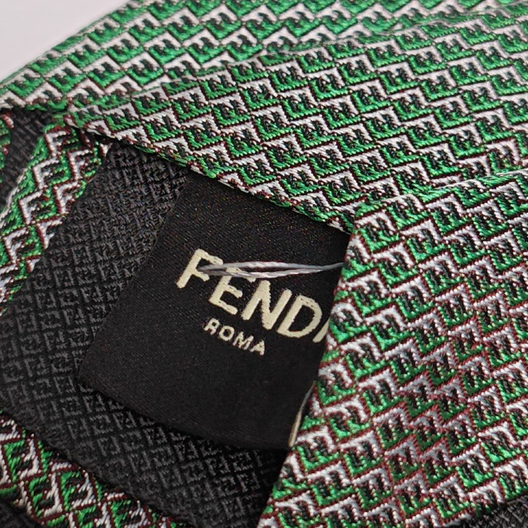 Mulberry Silk Tie Green