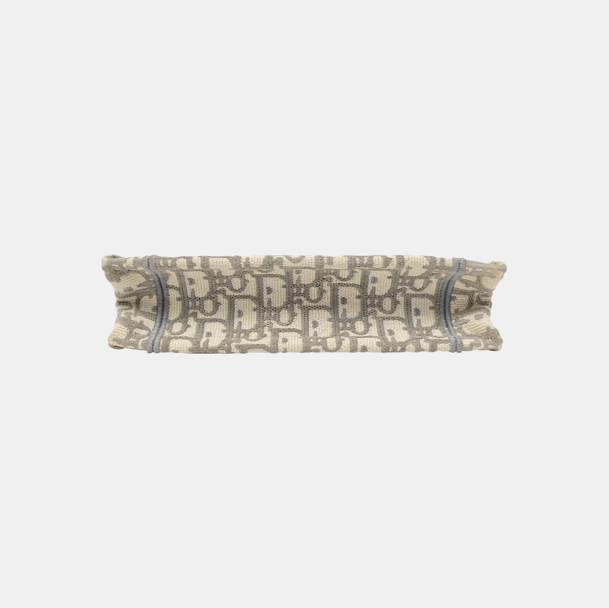 Book Tote Mini Oblique Fabric Gray