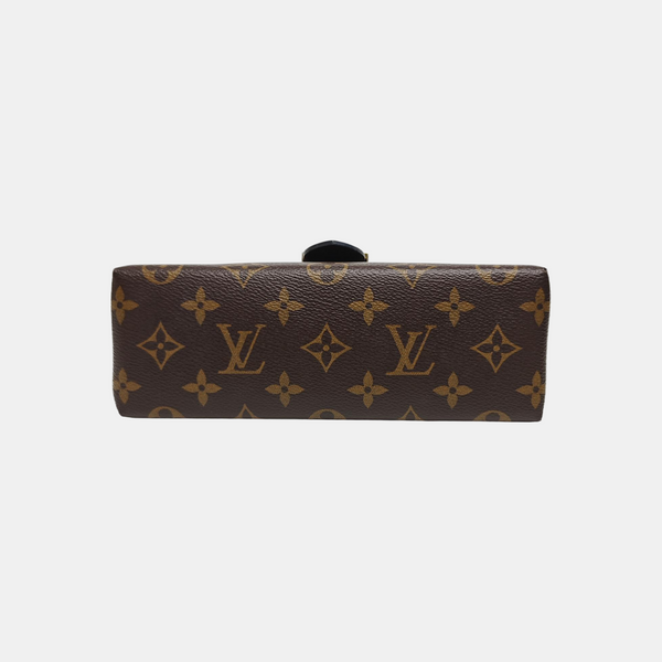 LOCKY BB Monogram Coated Canvas Brown