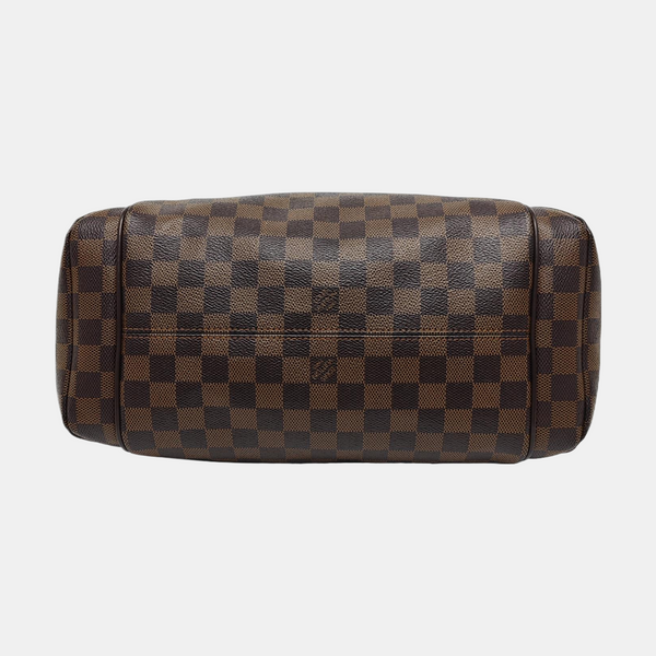 Authenticated pre-owned  TOTALLY MM Damier Ebene Coated Canvas Brown - Tote Bag at Looply