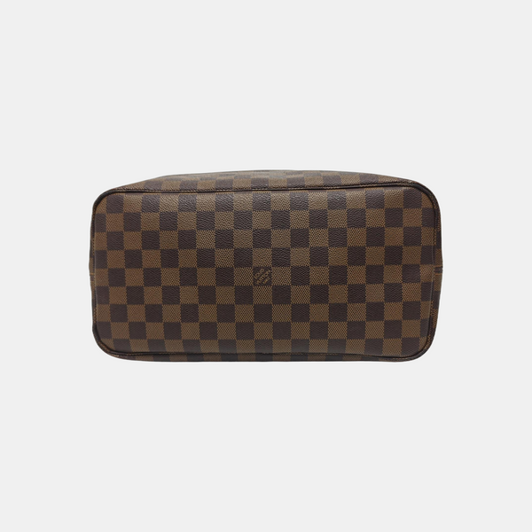 NEVERFULL MM Damier Ebene Coated Canvas Brown
