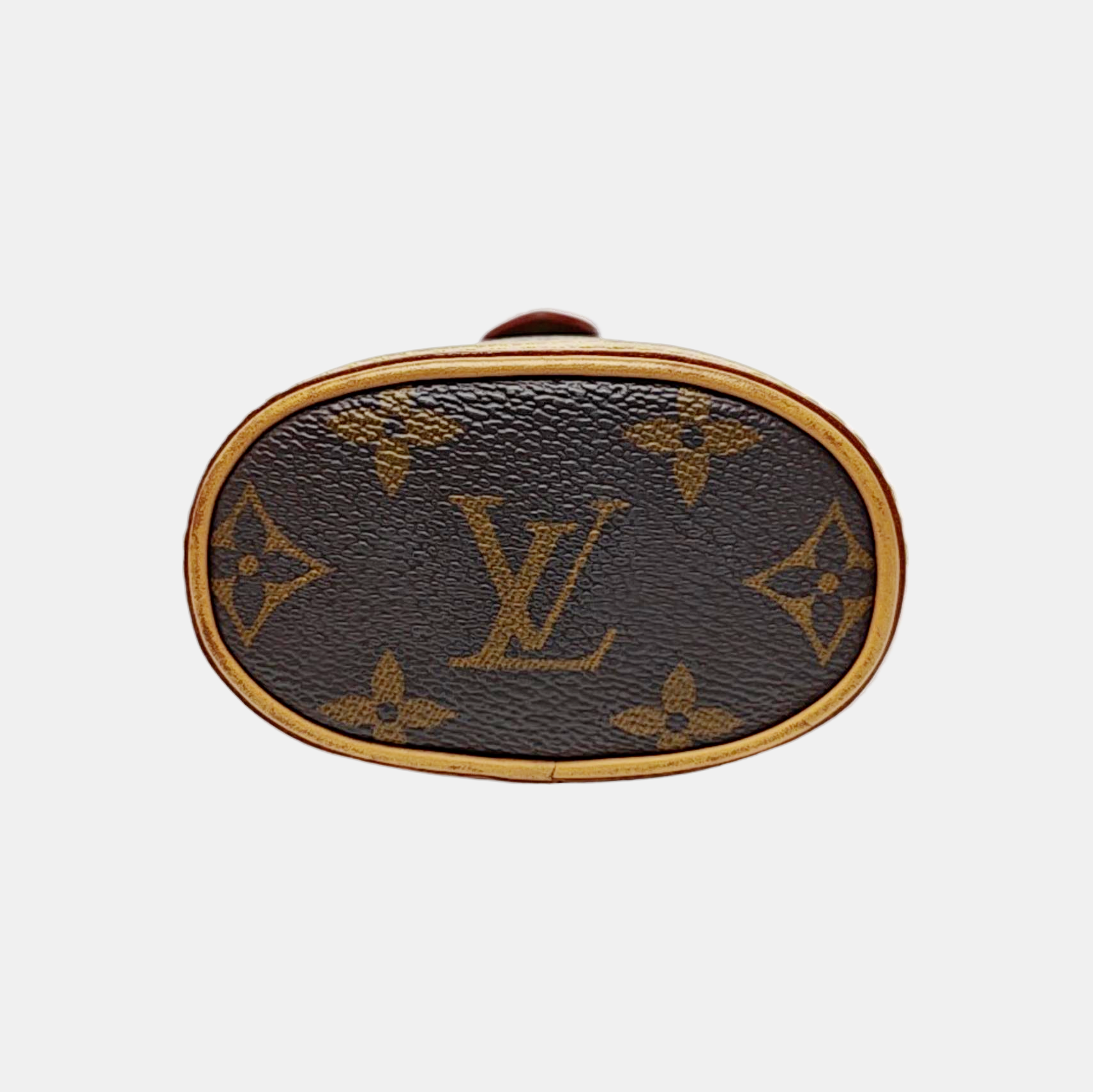FOLD ME Monogram Coated Canvas Brown