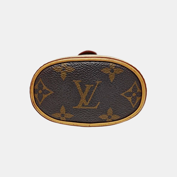 FOLD ME Monogram Coated Canvas Brown