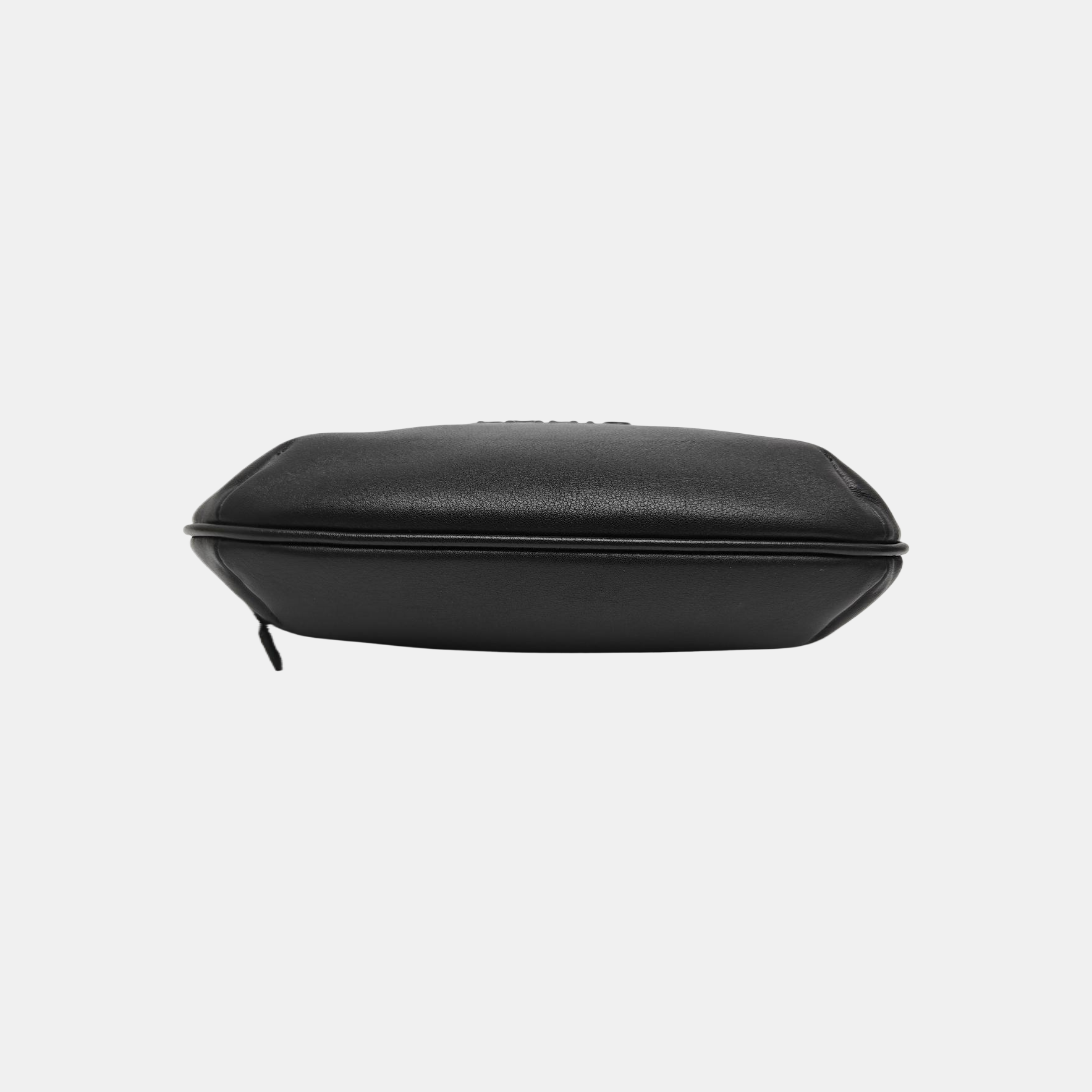 Calfskin Top Handle Bag Black